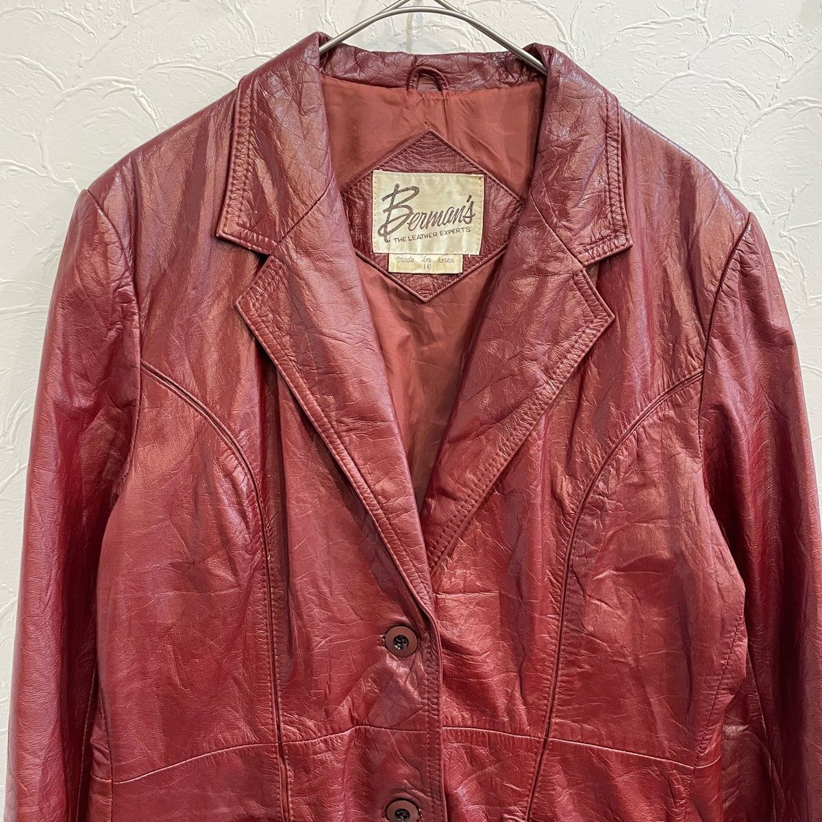 70s~ Berman's Leather Jacket 16 | clique vintag