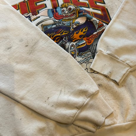 90s Back to the FIFIES Sweatshirt FOTL XL  Ed Roth Hot Rod