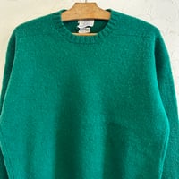 70s~ YALE COOP Wool Knit 46  Green