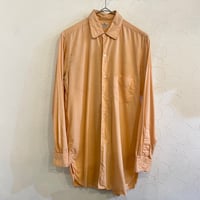 40s50s Cotton Shirt マチ付き