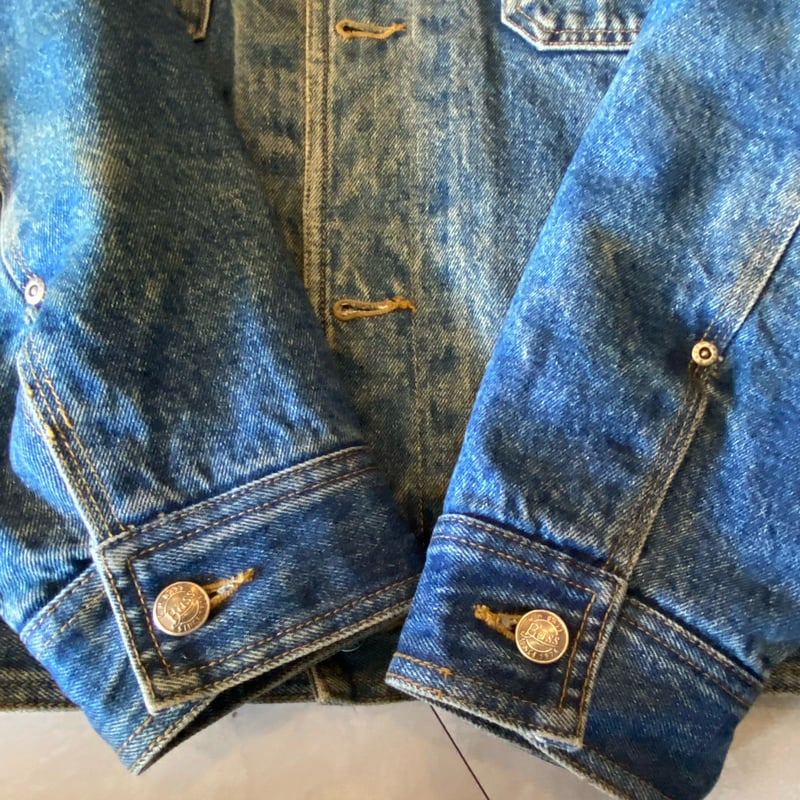 90s GH.BASS Denim Jacket M | clique vintage&use...