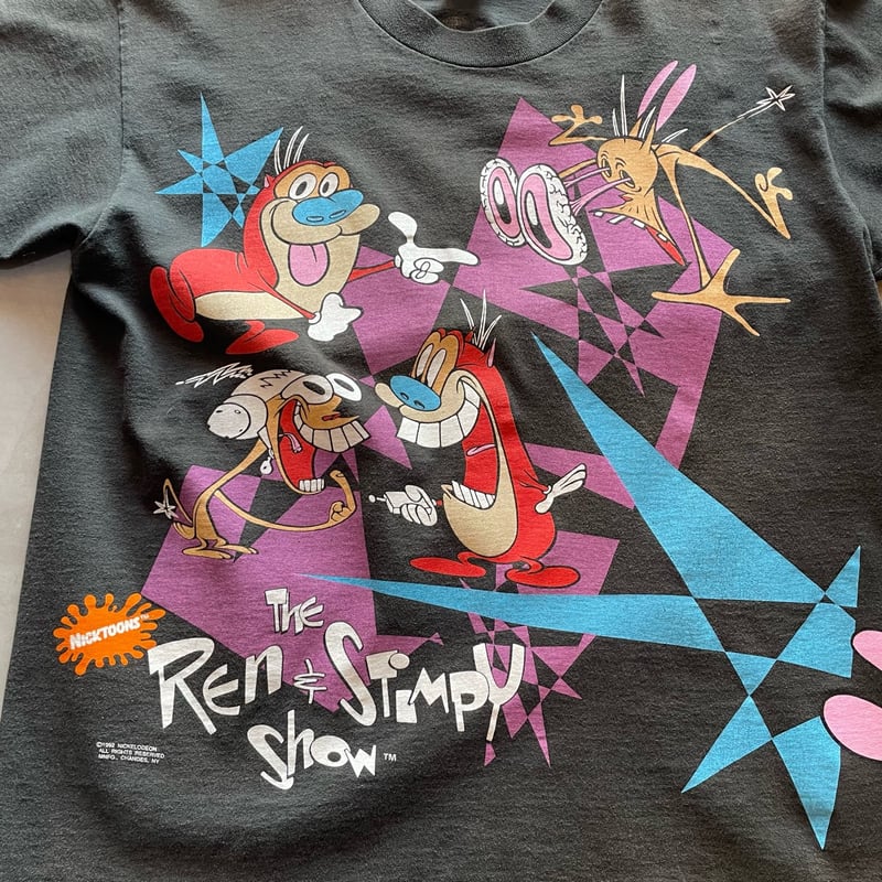 Ren & Stimpy Show Tシャツ 1991年製 Vintage The Ren & Stimpy Show 