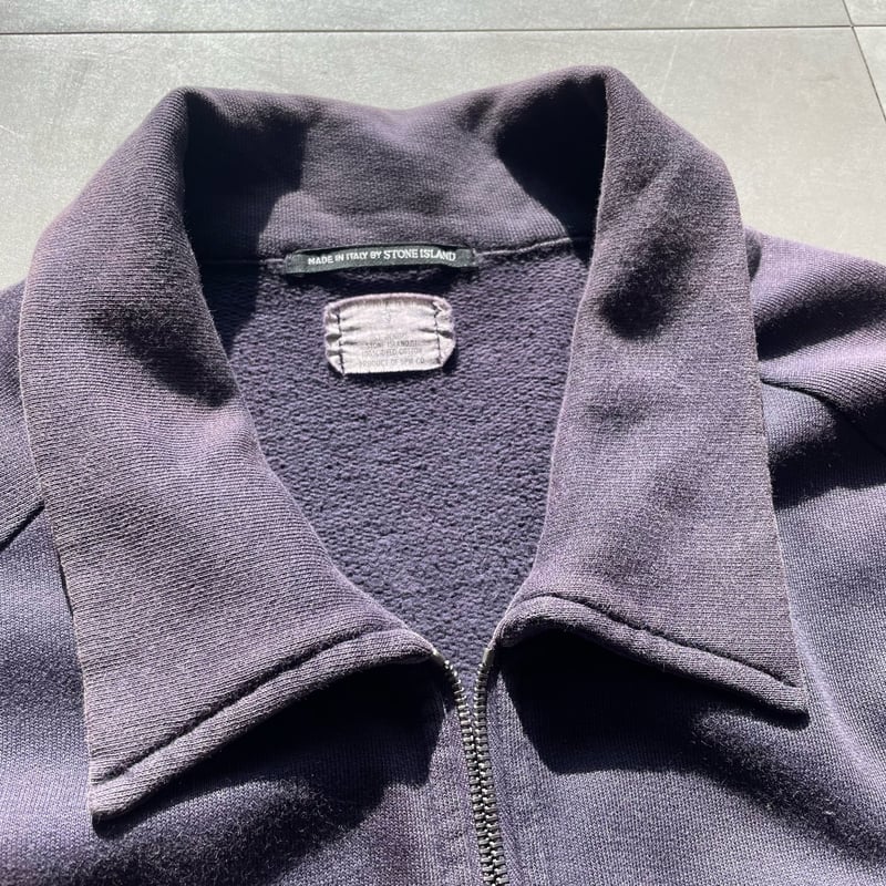 80s~ STONE ISLAND Zip up Sweat M LAMPO made in 80s~ STONE ISLAND Zip up Sweat M LAMPO made in