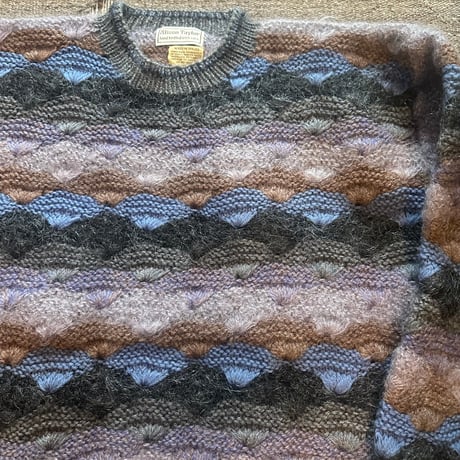 80s Mohair knit sweater S