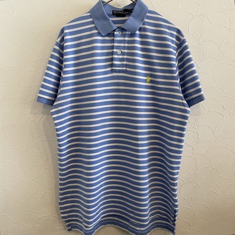 Polo by Ralph Lauren Border Design Polo Shirt L