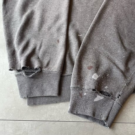 80s Tultex Raglan Sweat 炭黒