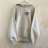 90s MARTHA’S VINEYARD STRIPED BASS&BLUEFISH DERBY Hoodie LARGE made in usa Gray
