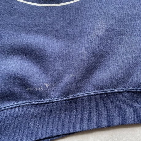 80s90s Jerzees MICHIGAN ASSOCIATIONS LAKE AND STREAM Print Sweat XL made in usa Navy