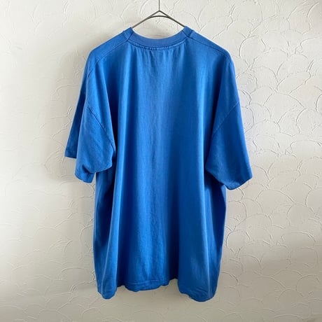 90s Fruit of the loom one point T-shirt XL Bule
