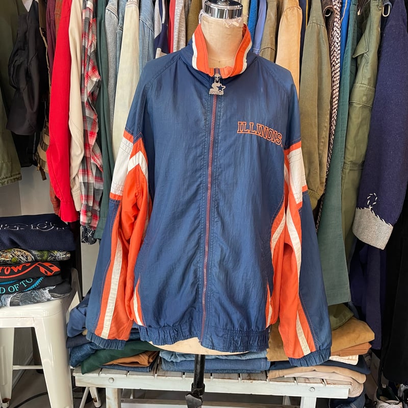 90s STARTER ILLINOIS Nylon Jacket L | clique vi 90s STARTER ILLINOIS Nylon Jacket L | clique vi