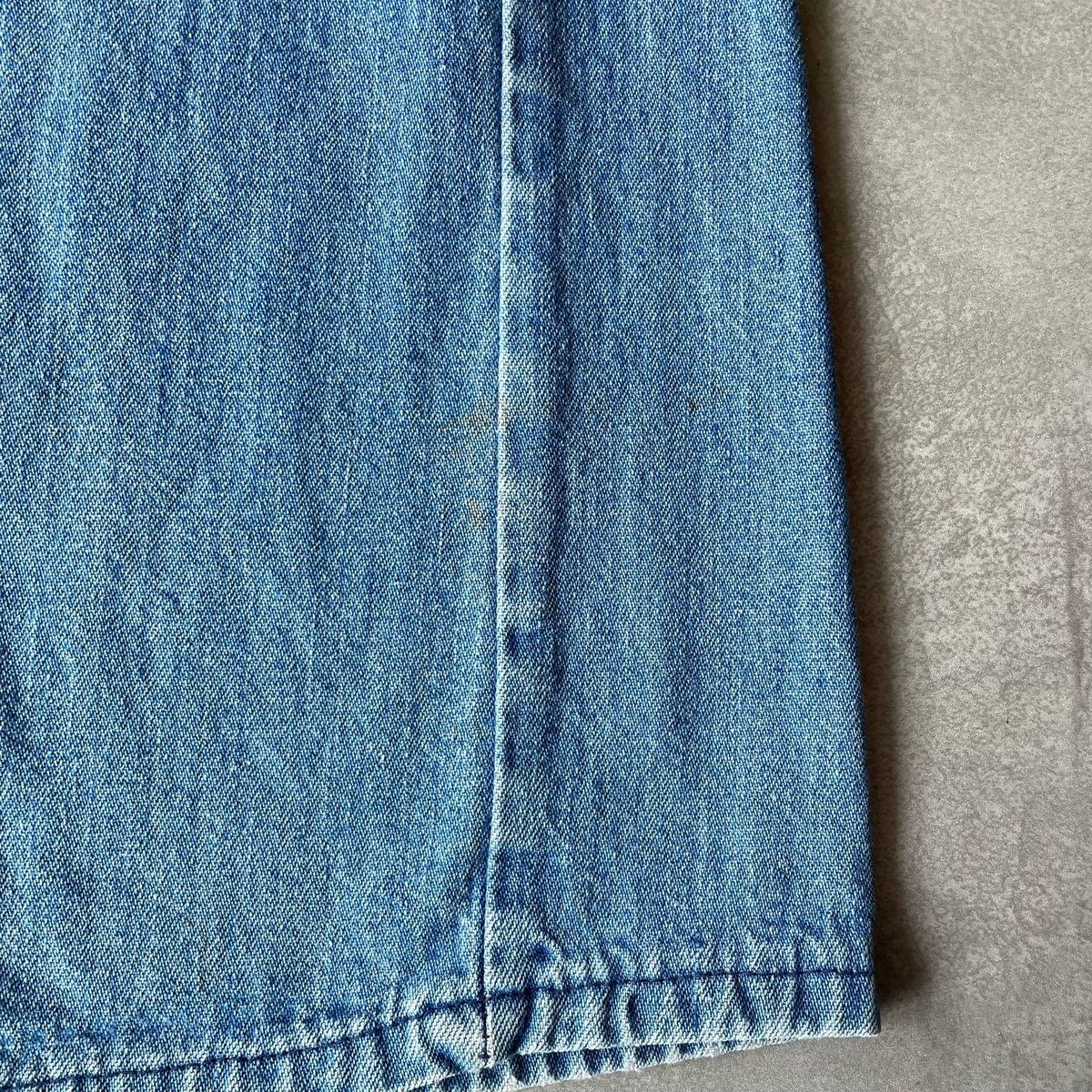 70s FANCY PROPS Denim Wide Pants W82 | clique v