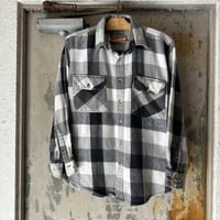 90s WINTER RUN Flannel Shirt