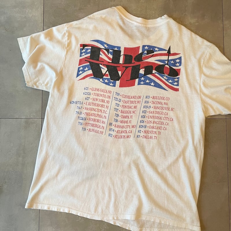 The Who The Kids Are Alright Tour 1989 T-shirt The Who The Kids Are Alright Tour 1989 T-shirt