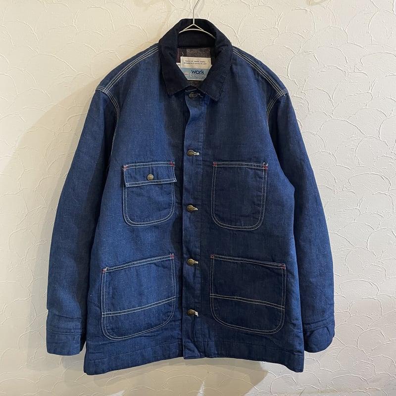 80's Sears WORK OUTERWEAR COVEVALL古着 80s Sears Work Leisure Denim Coverall M | cliqu
