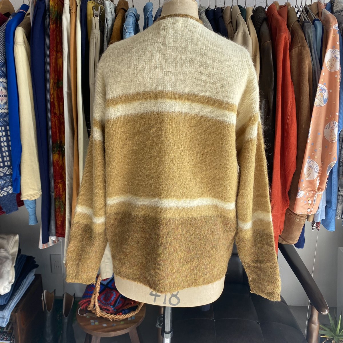 50s60s FORUM Mohair Cardigan L | clique vintage