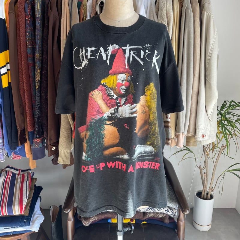 Cheap Trick Tシャツ ビンテージ　L ヴィンテージ 80s オリジナル チープトリックCHEAP TRICK T