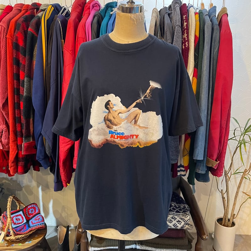 【激レア美品】Bruce Almighty （ブルースオールマイティTシャツ） 激レア美品】Bruce Almighty （ブルースオールマイティTシャツ）