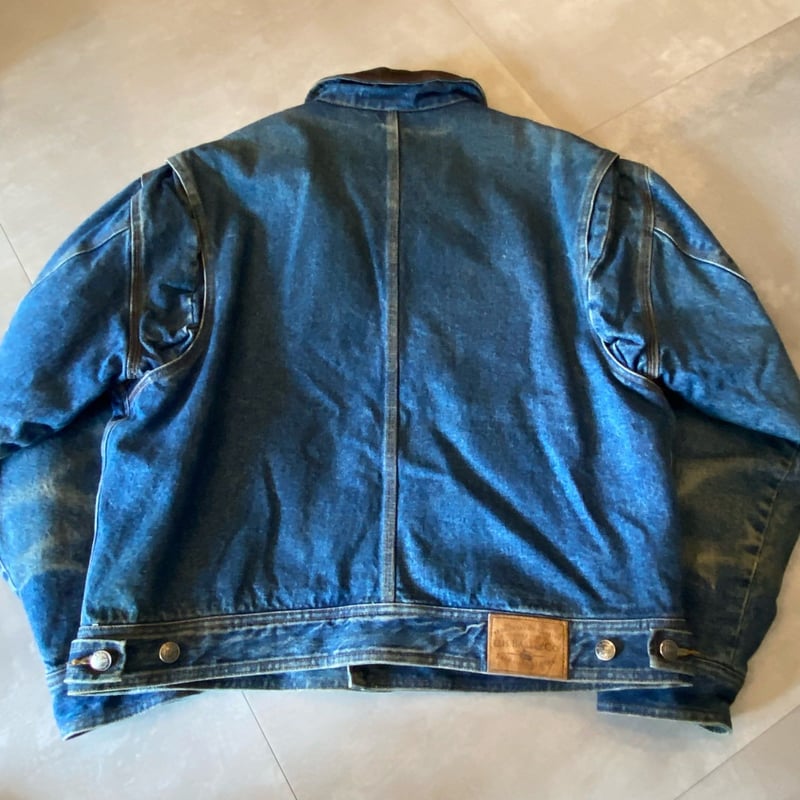 90s GH.BASS Denim Jacket M | clique vintage&use
