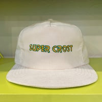 80s SUPER CROST Corduroy スナップバックCap made in usa