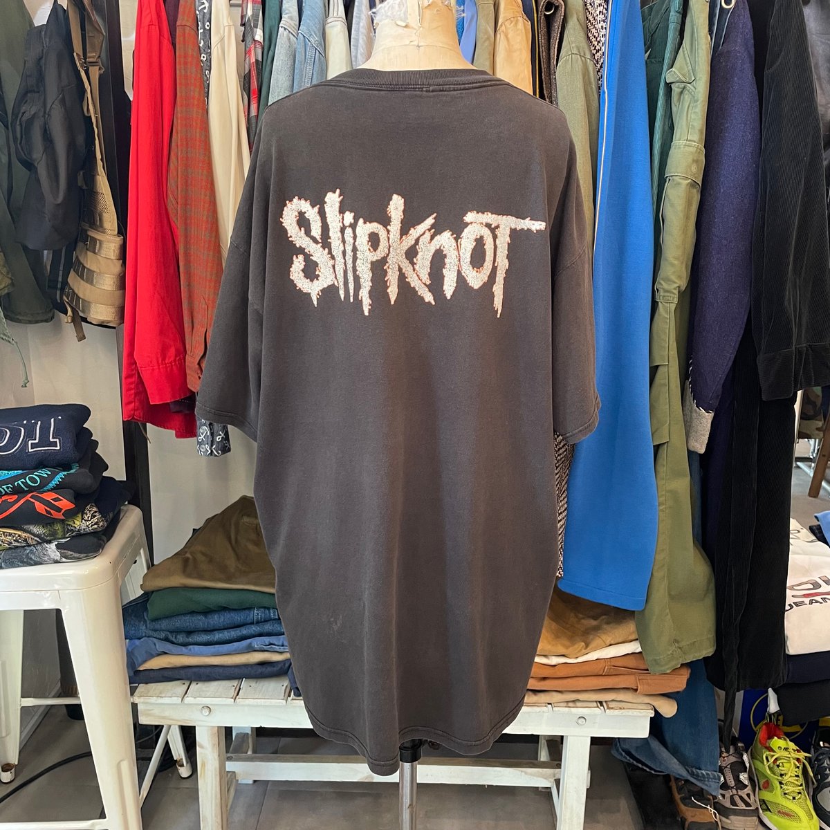 1999 Slipknot T-shirt XL Bluegrape Delta | cliq