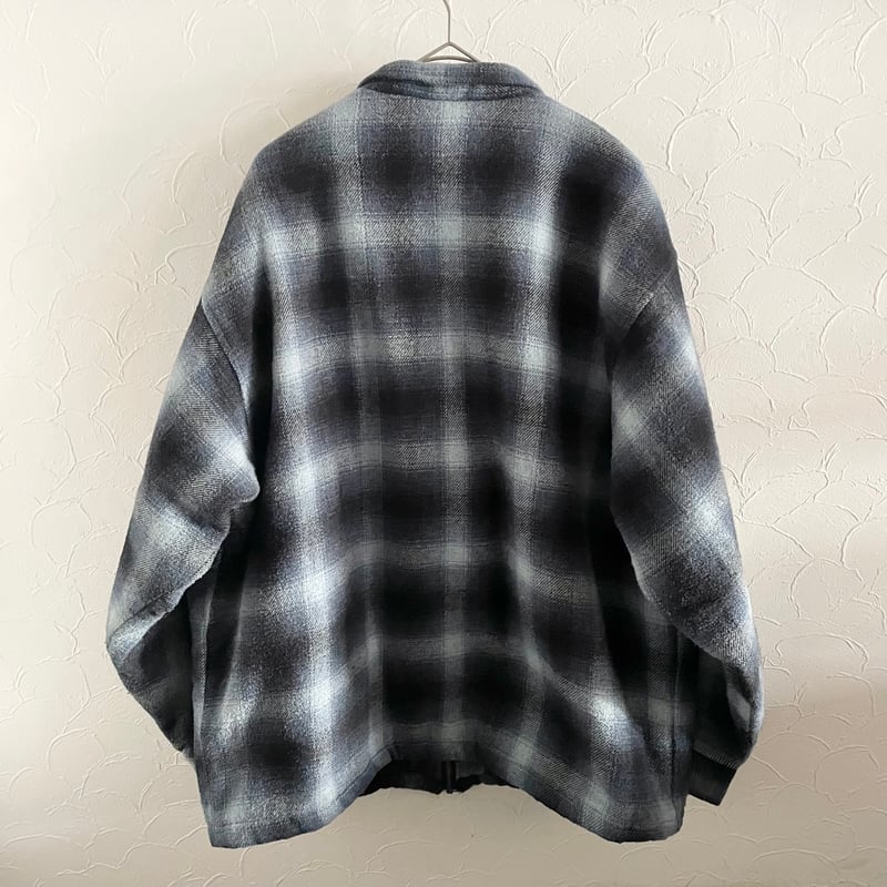 ジャケット・アウター 90s pendleton ombre check wool half coat Tartan Wool Jacket Pendleton - 1990s Portland Oregon Medium