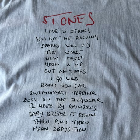 90s The Rolling Stones Voodoo Lounge BROCKUM XL