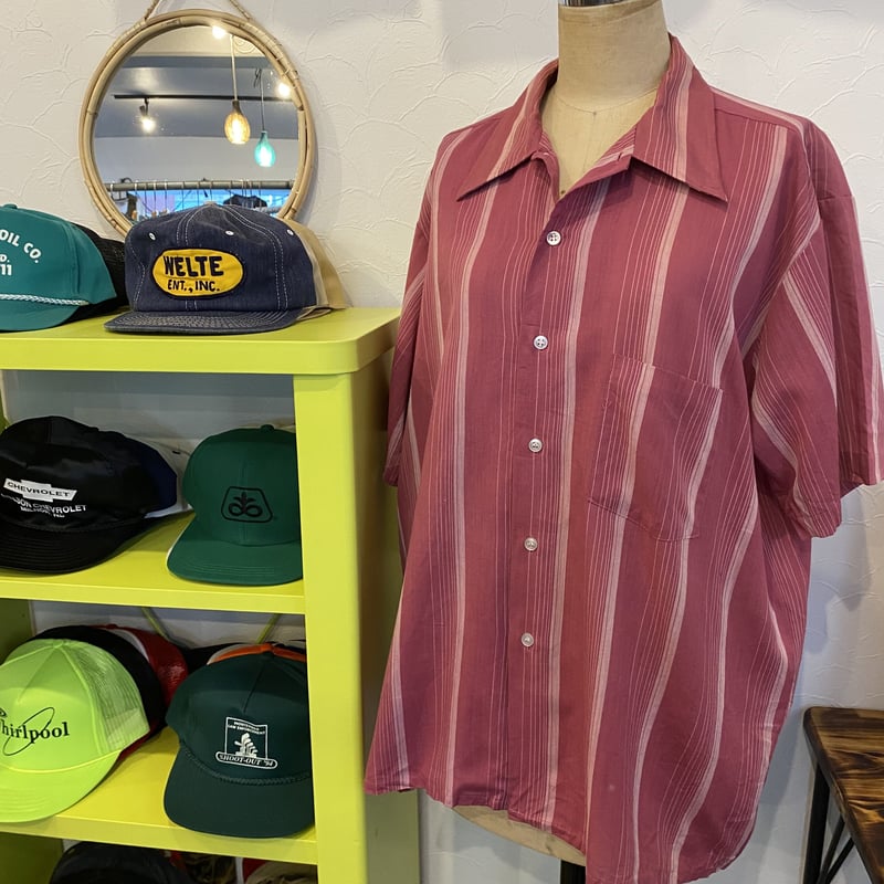 70s Sears Perma-Prest Opencolor Shirt L16 1/2 P