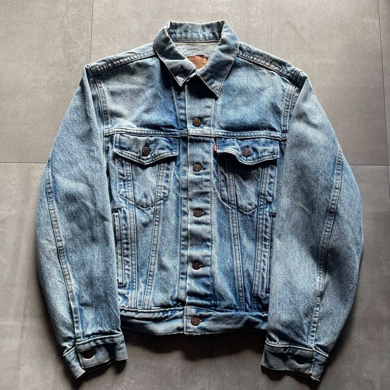 90s Levi's 70506-0214 Denim Trucker Jacket 40 |