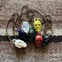 50s60s SKULL charm Black