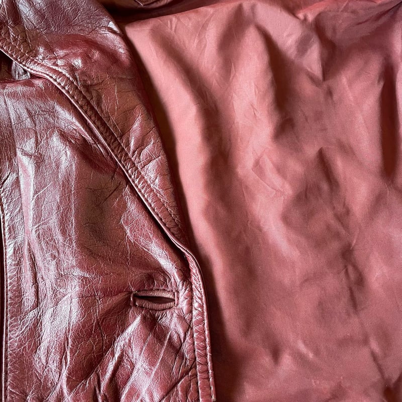 70s~ Berman's Leather Jacket 16 | clique vintag