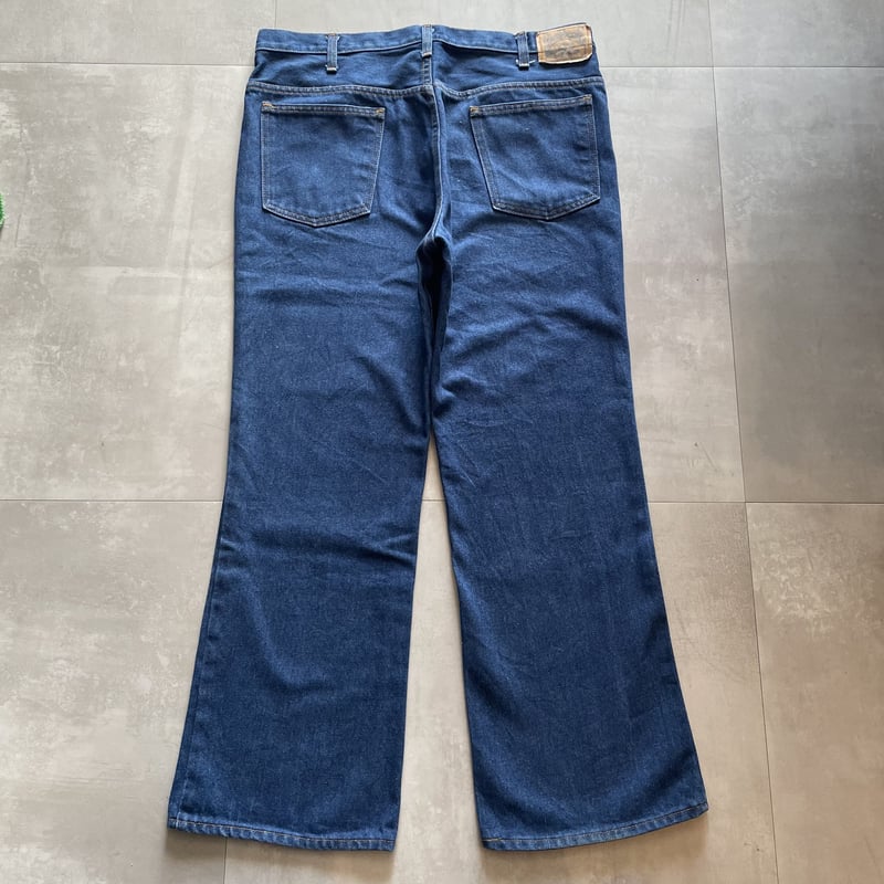 70s JCPenney PLAIN POCKETS Denim Pants W38 | cl