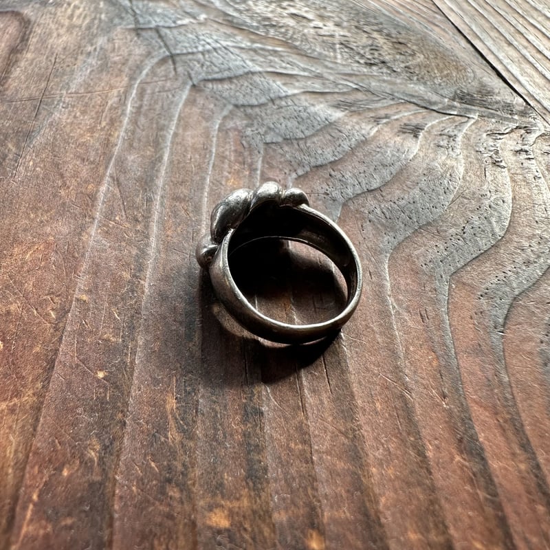 Vintage Swell Design Silver 925 Ring 15号 | cliq