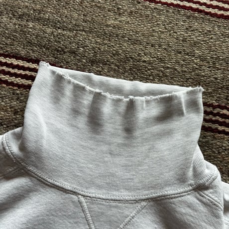 90s Russell Athletic HIGH COTTON Turtle Neck Sweat XL made in usa