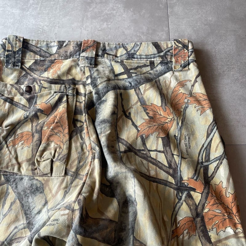 90s~ SKYLINE CAMO Apparition Cargo Pants W80 | 