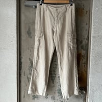90s Banana Republic Linen Cargo Trousers