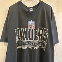 90s Russell Athletics Los Angeles RAIDERS NFL XL Black USA