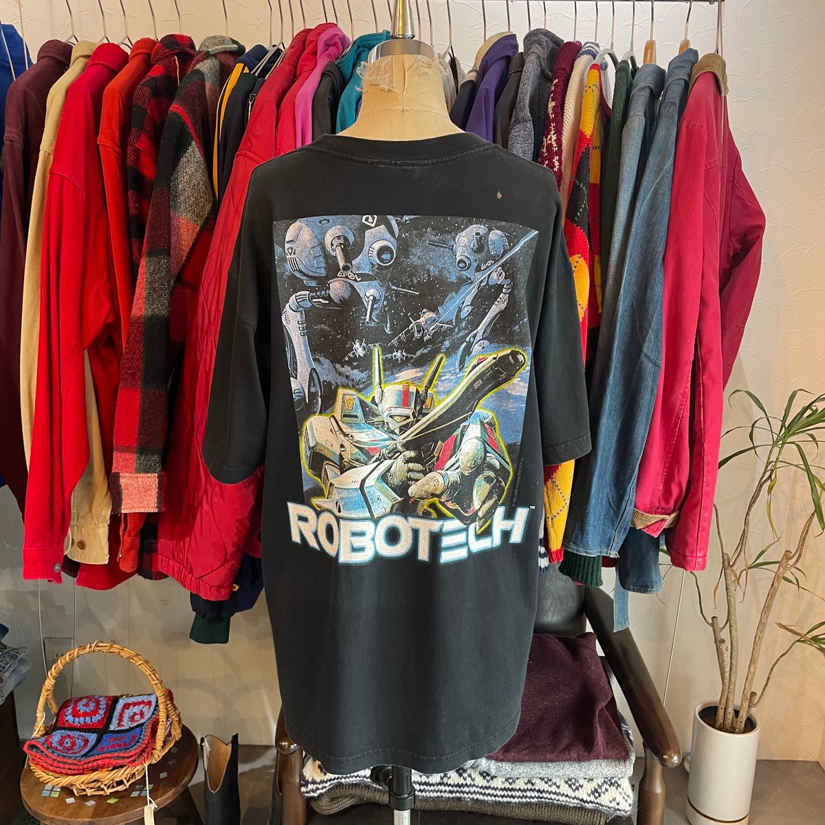 ODM ROBOTECH T-shirt L マクロス | clique vintage&us