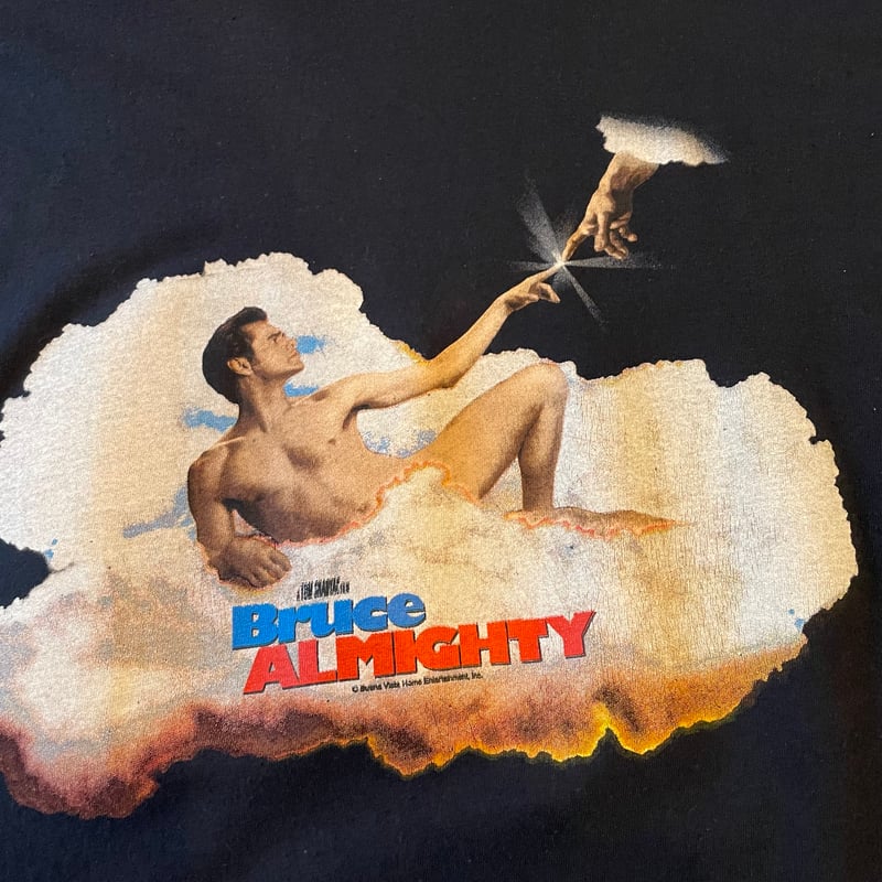 【激レア美品】Bruce Almighty （ブルースオールマイティTシャツ） ヴィンテージ ブルース・オールマイティ 映画プロモーションT