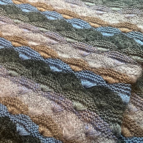 80s Mohair knit sweater S