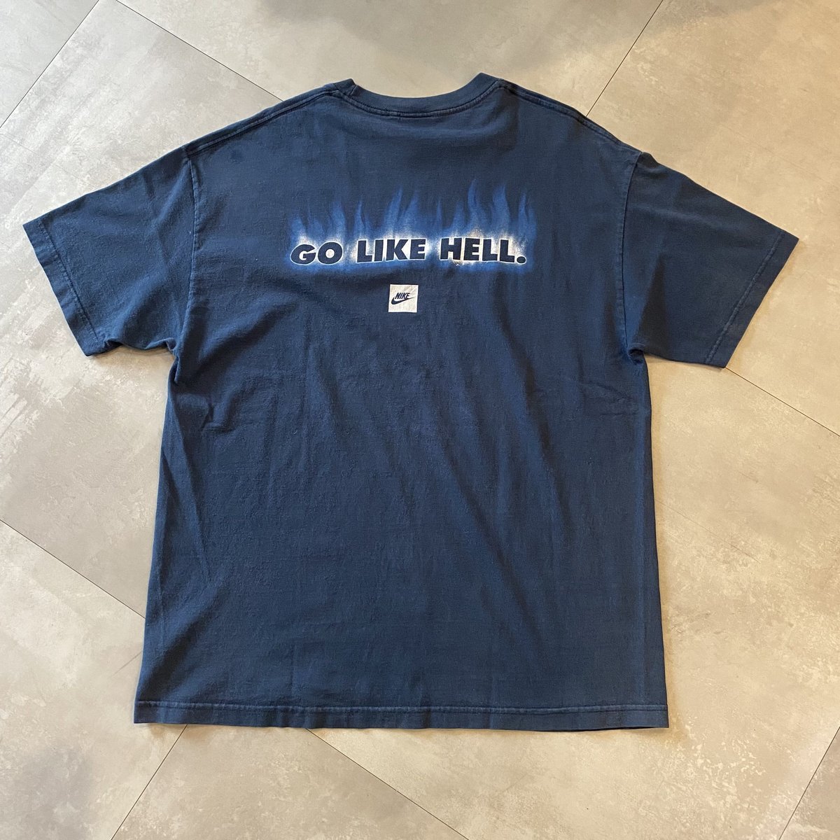 Nike Go-Like-Hell T-shirt XL ネイビー | clique vint
