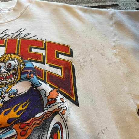 90s Back to the FIFIES Sweatshirt FOTL XL  Ed Roth Hot Rod