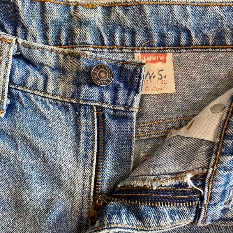 90年代 リーバイス Levi's 20517 0217 オレンジタブ ブーツカットジーンズ デニムパンツ USA製 メンズw34 ヴィンテージ /eaa361676