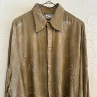 80s MALE Design Rayon Shirt M USA