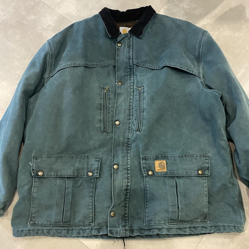 限定価格❗️80s'〜90s' ？Carhartt 希望まで値下げします！ 希少 裏地無し 80's〜90's Carhartt デトロイトジャケット