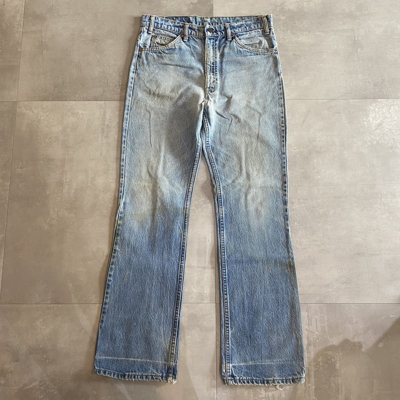 90年代 リーバイス Levi's 20517 0217 オレンジタブ ブーツカットジーンズ デニムパンツ USA製 メンズw34 ヴィンテージ /eaa361676