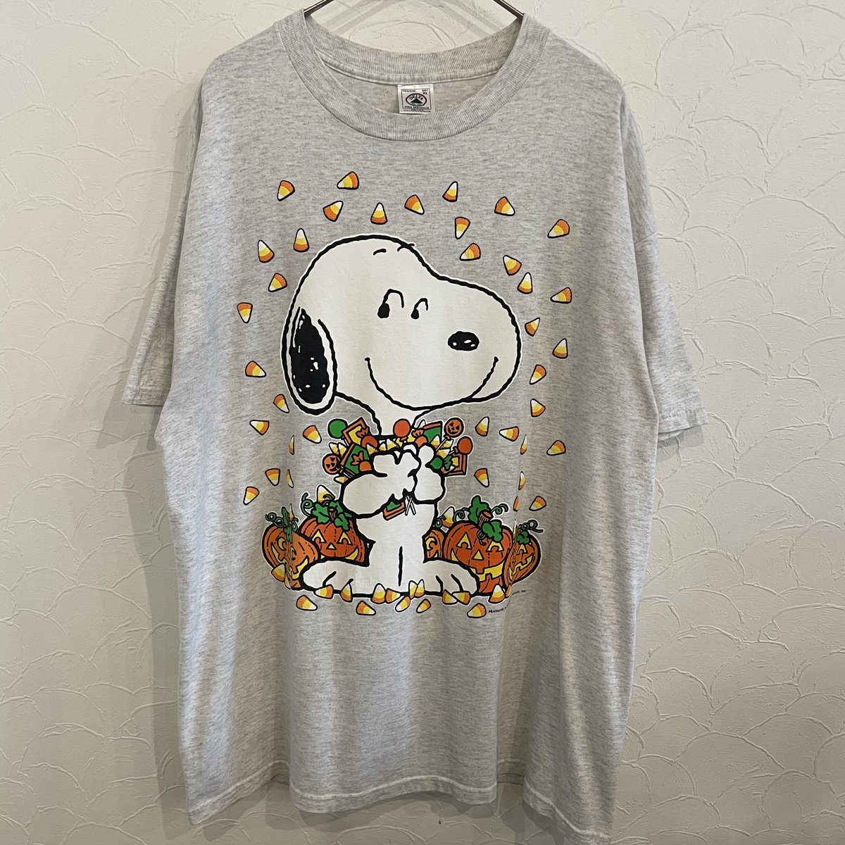 90s PEANUTS “SNOOPY” T-shirt XL | clique vintag