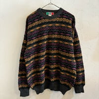 80s~ Italy Design acrylic knit M