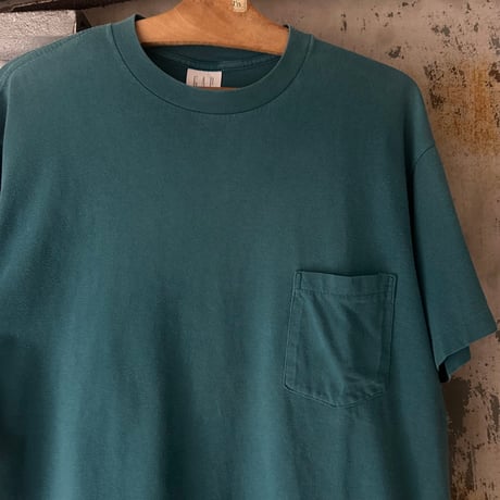 90s GAP POCKET-T M USA Green