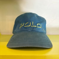 90s POLO SPORT RALPH LAUREN Cotton 6Panel Cap Light Blue