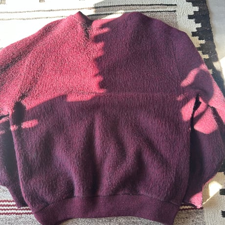 60s Rob Scot Stripe mohair cardigan M